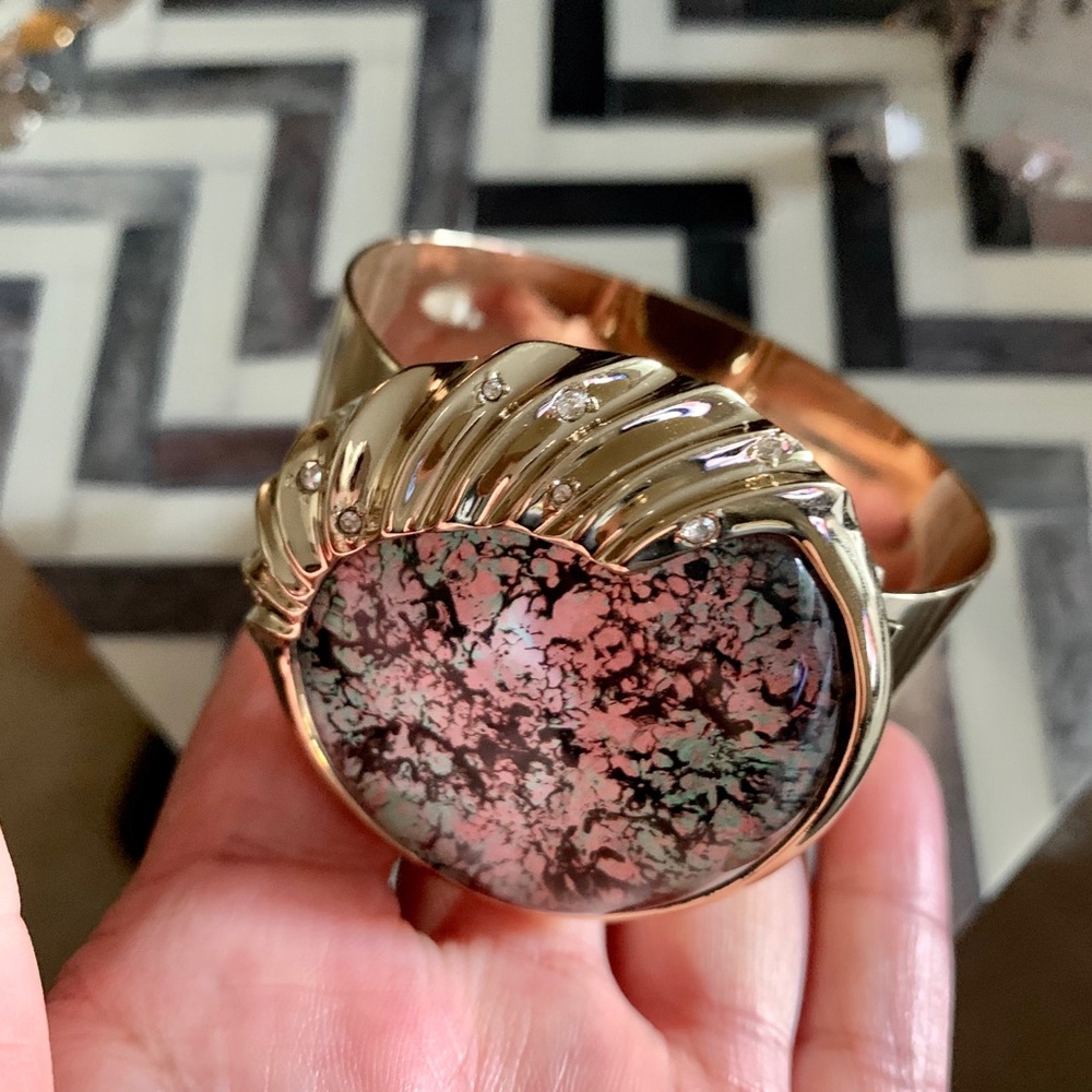 Alexis Bittar statement Cuff Bracelet - Picture 6 of 8